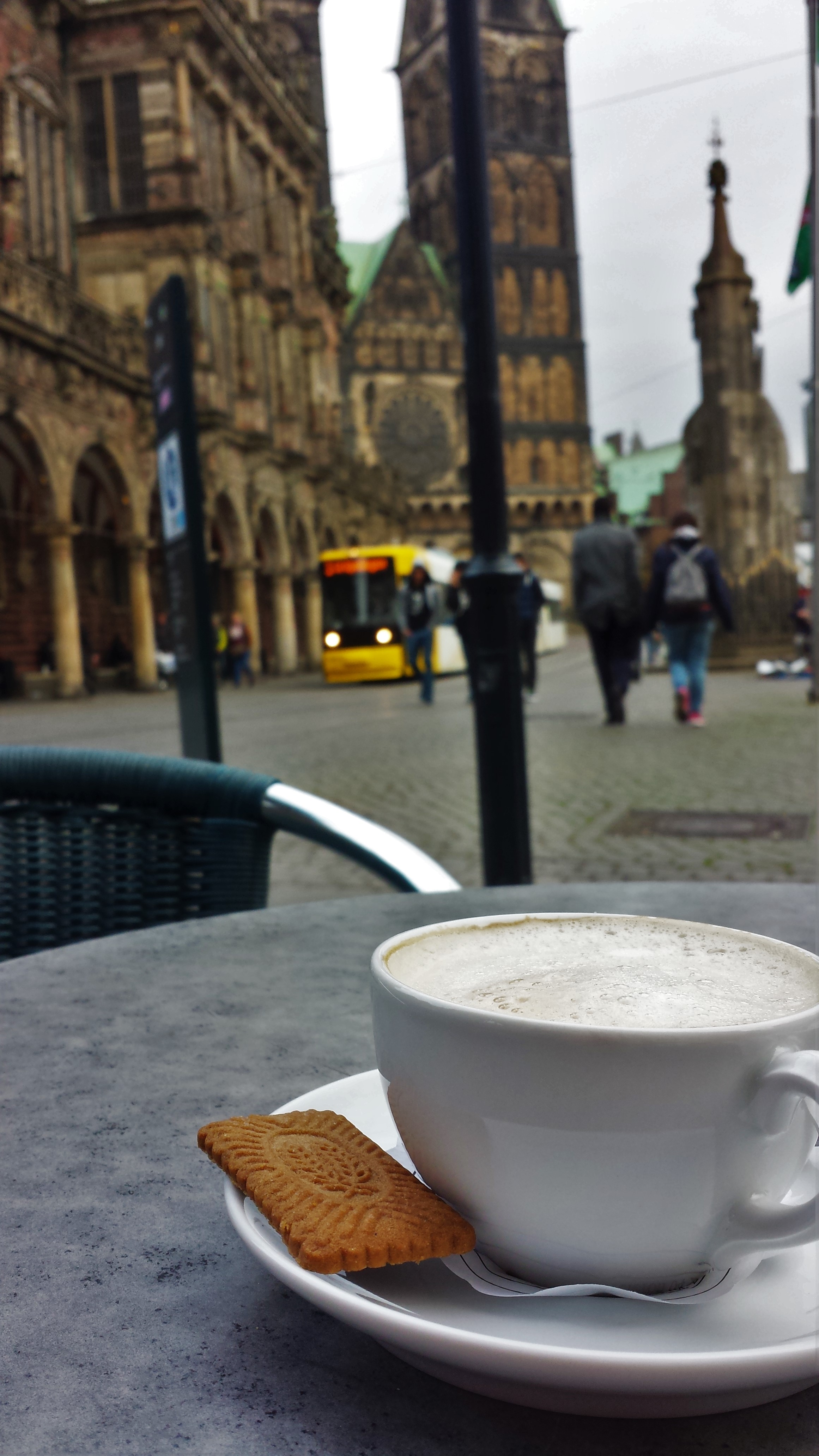Coffee pit stop in Bremen Germany