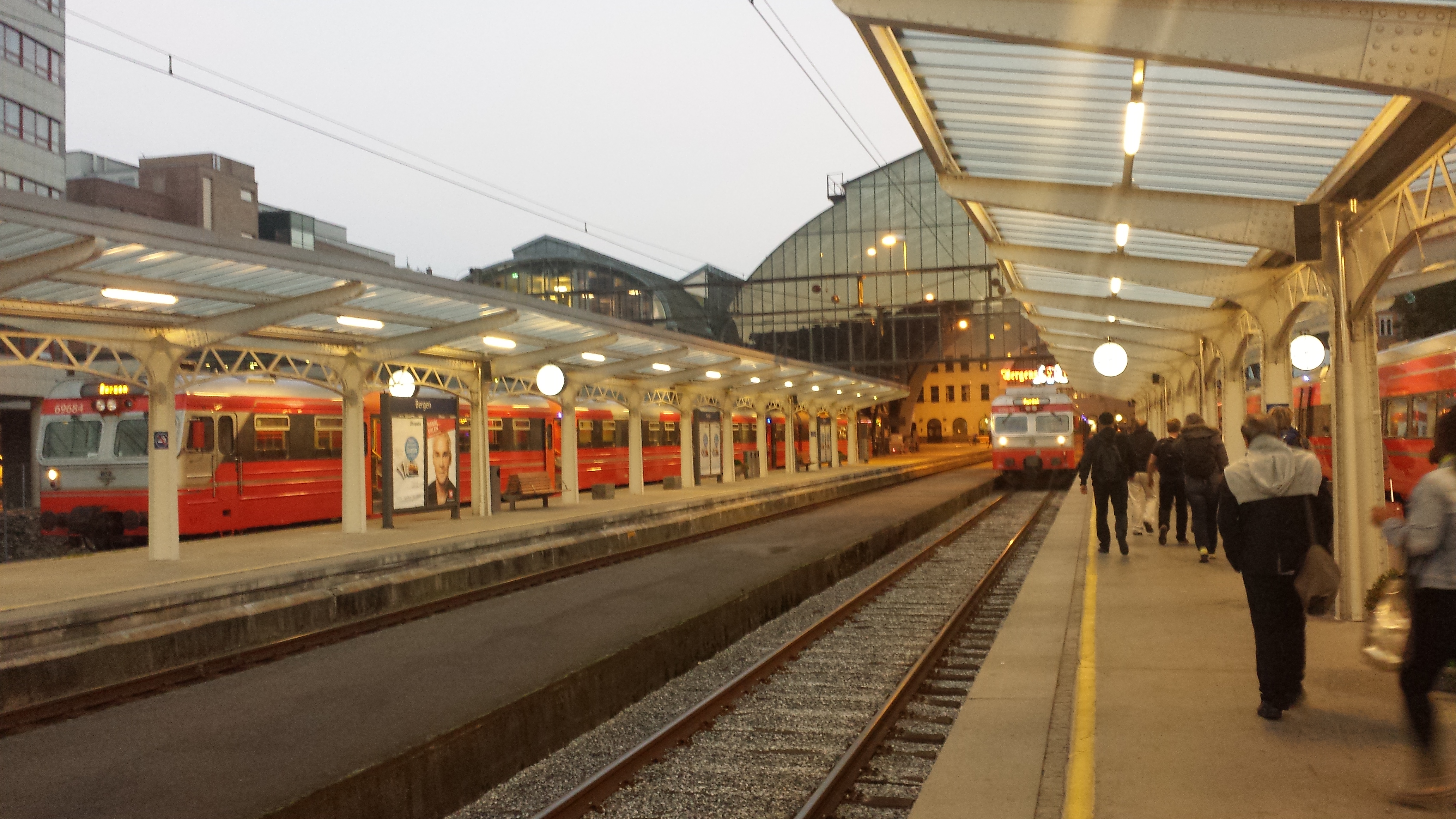 Bergen Norway Train Station