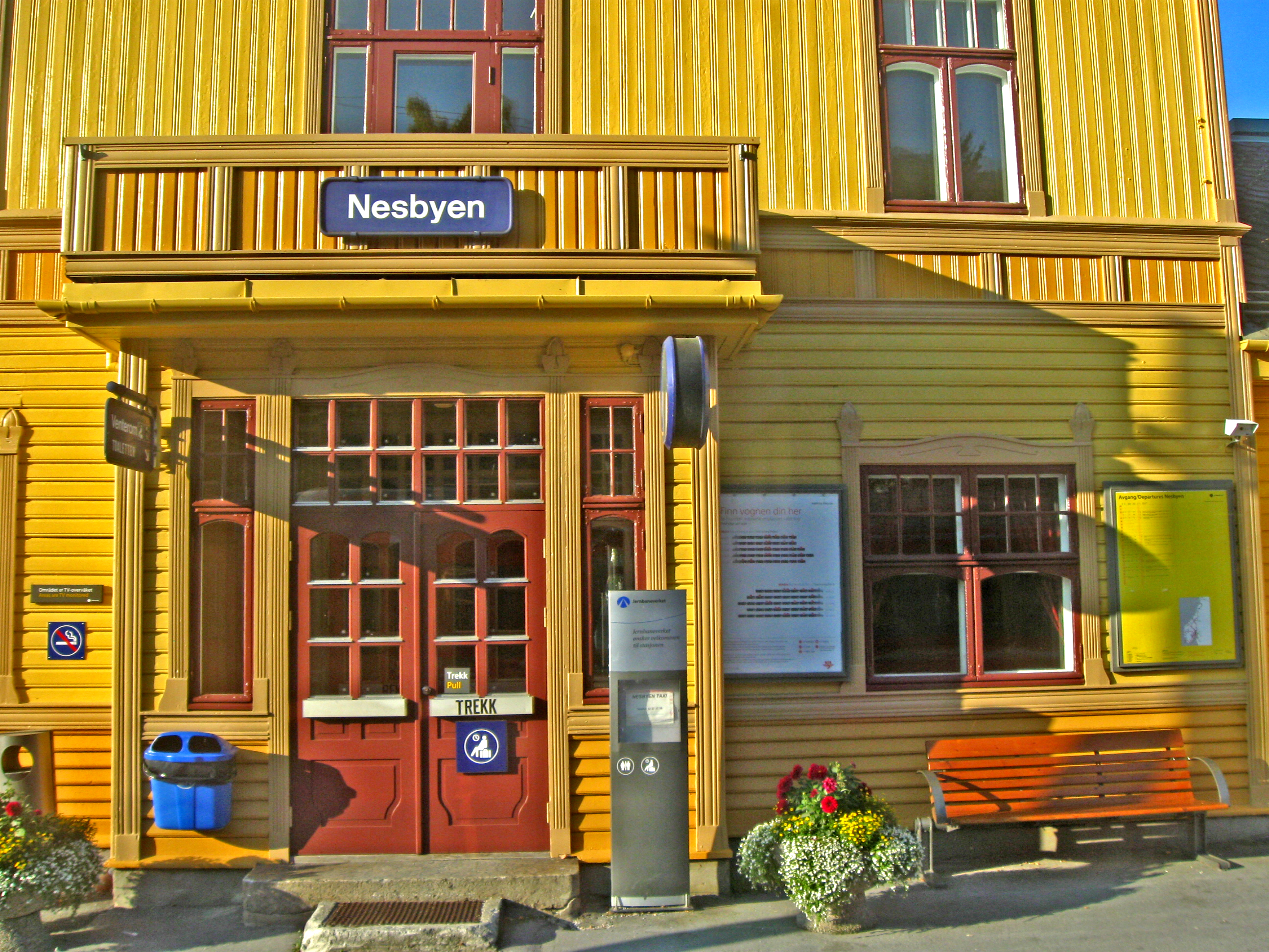 Norwegian Train Station