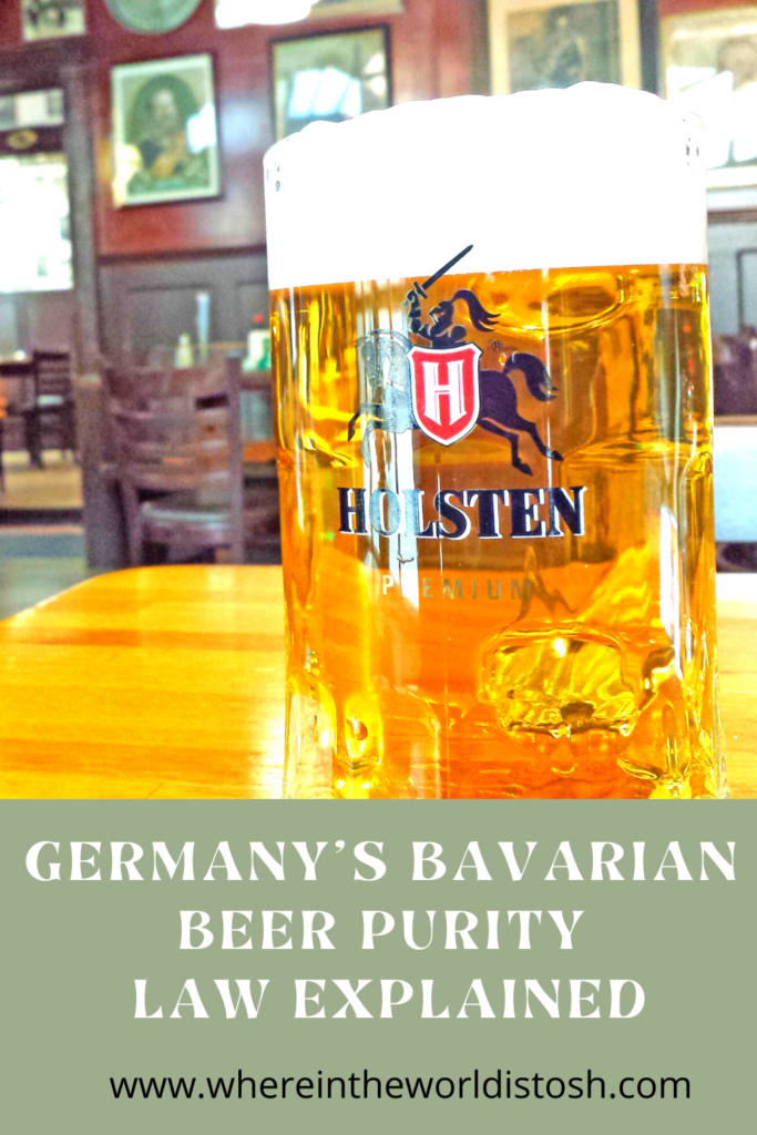 Germany’s Bavarian Beer Purity Law Explained Where in the World is Tosh