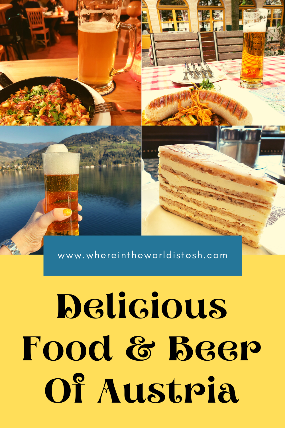 Delicious Food And Beer Of Austria