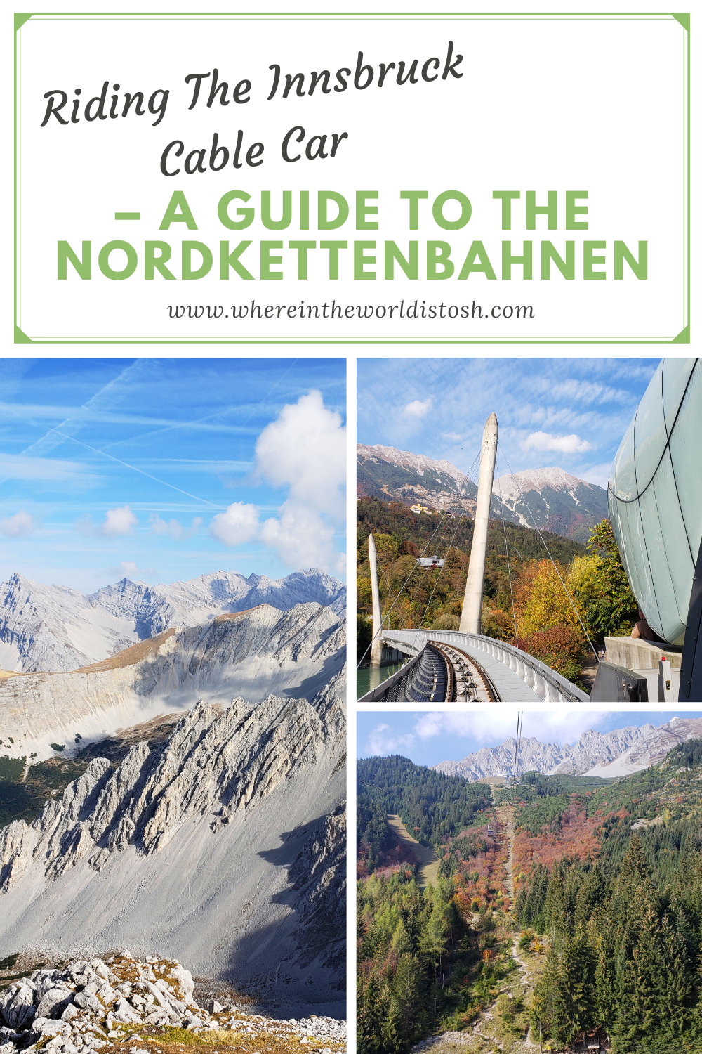Riding The Innsbruck Cable Car Guide To The Nordkettenbahnen