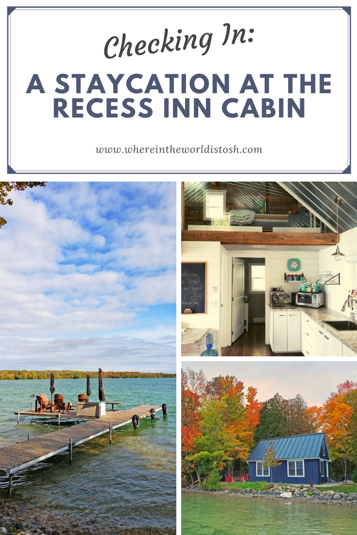 Checking In A Staycation At The Recess Inn Cabin